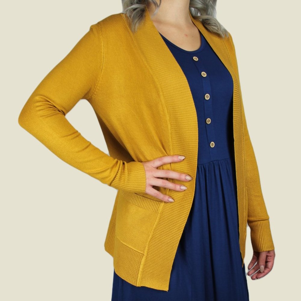 Mustard Cardigan